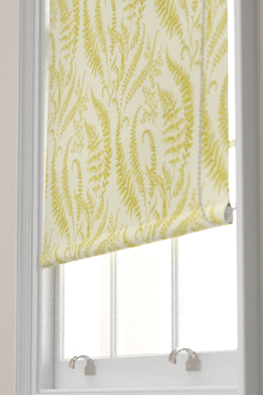 Folium Blind - Chartreuse - by Clarke & Clarke. Click for more details and a description.