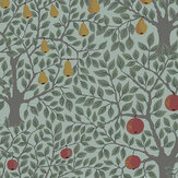 Pomona Wallpaper - Green - by Galerie. Click for more details and a description.