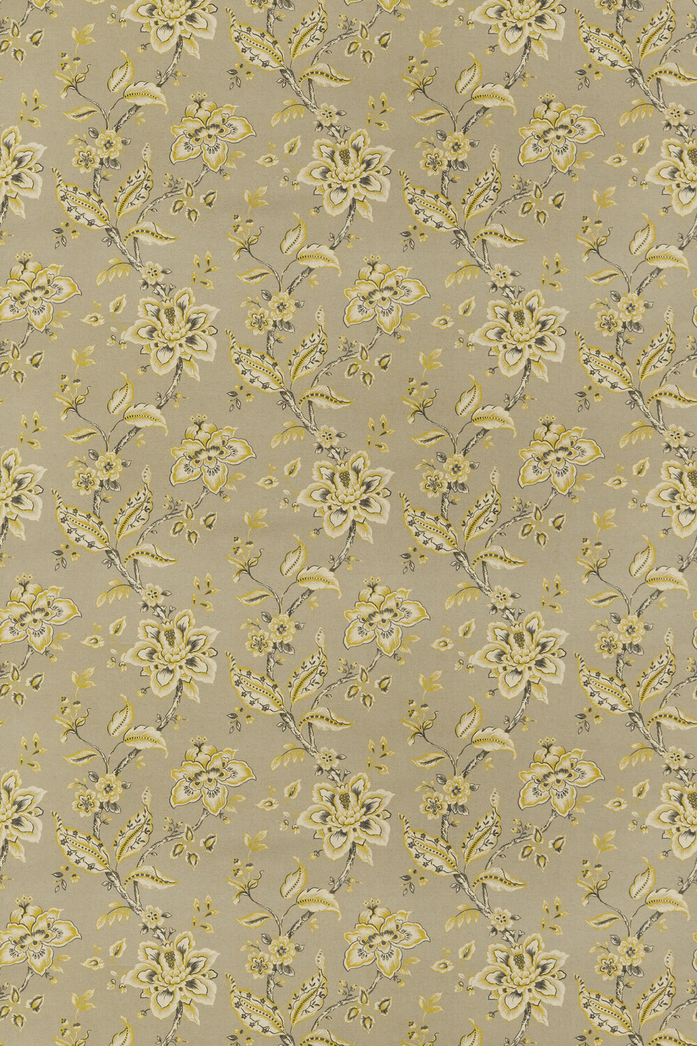 Palampore Fabric - Taupe - by Clarke & Clarke