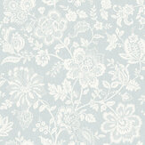 Floral Trail Wallpaper - Grey - by SK Filson. Click for more details and a description.