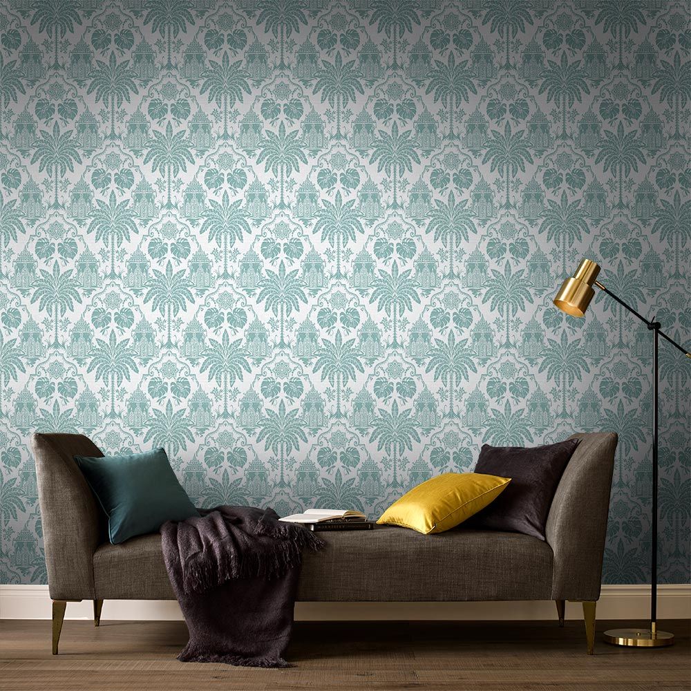 Imperial Wallpaper - Green - by Graham & Brown