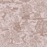 Basuto Wallpaper - Pink - by Graham & Brown. Click for more details and a description.