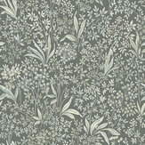 Nocturne Wallpaper - Jade Green - by Boråstapeter. Click for more details and a description.