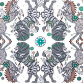 Caspian Wallpaper - Gilver - by Emma J Shipley. Click for more details and a description.