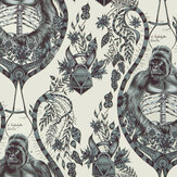 Silverback Wallpaper - Gold - by Emma J Shipley. Click for more details and a description.