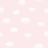 Cloudy Sky Wallpaper - Pink - by Albany. Click for more details and a description.