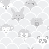 Peek a Boo Wallpaper - Grey - by Albany. Click for more details and a description.