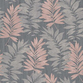 Stardust Palm Wallpaper - Pink / Grey - by Arthouse. Click for more details and a description.