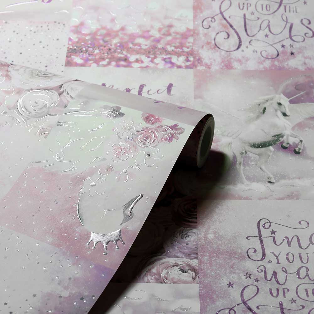 Pandoras Dream Wallpaper - Pink - by Arthouse