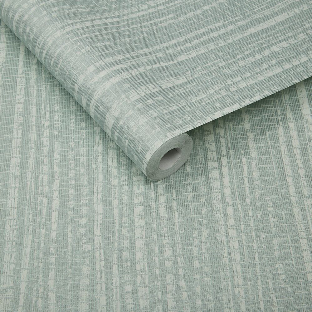 Bamboo Texture Wallpaper - Green - by Graham & Brown