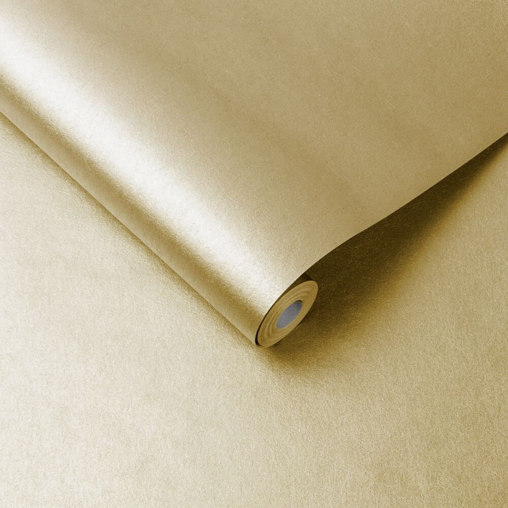 Tranquil Wallpaper - Gold - by Graham & Brown