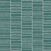 Lineal Wallpaper - Turquoise - by Coordonne. Click for more details and a description.