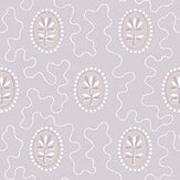 Archway House Wallpaper - Pink - by Hamilton Weston Wallpapers. Click for more details and a description.
