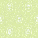Archway House Wallpaper - Vivid Green - by Hamilton Weston Wallpapers. Click for more details and a description.