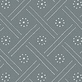 Bloomsbury Dot Wallpaper - Grey Green - by Hamilton Weston Wallpapers. Click for more details and a description.