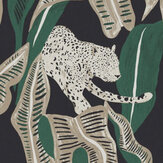 Jagar Wallpaper - Emerald - by Masureel