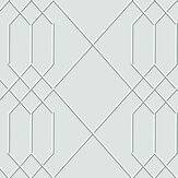Richmond Trellis Wallpaper - Mid-Grey - by Hamilton Weston Wallpapers. Click for more details and a description.