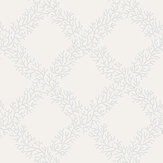 Sandycombe Trellis Wallpaper - Cream / Blue - by Hamilton Weston Wallpapers. Click for more details and a description.