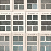 Triate Des Couleurs Mural - Grey / Blue / White - by Mind the Gap. Click for more details and a description.