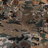 Camo Mural - Brown - by Mind the Gap. Click for more details and a description.