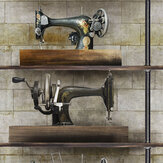 The Machinist Mural - Brown - by Mind the Gap. Click for more details and a description.