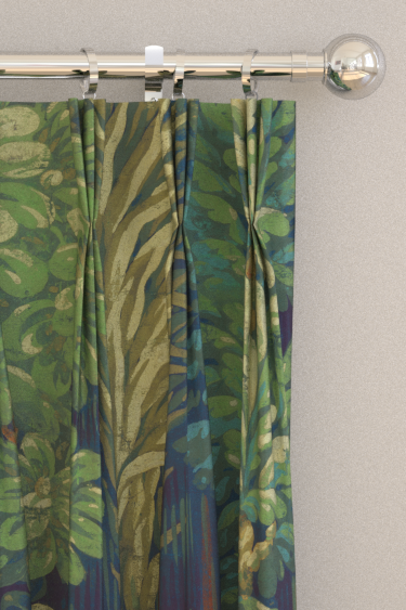 Forbidden Forest Curtains - Sapphire - by Prestigious. Click for more details and a description.