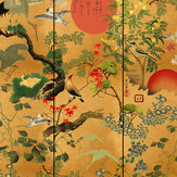 Byobu Metallic Edition Mural - Gold - by Mind the Gap. Click for more details and a description.