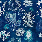 Algae Mural - Navy Blue - by Mind the Gap. Click for more details and a description.