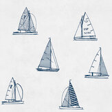Eslora Wallpaper - Navy - by Coordonne. Click for more details and a description.