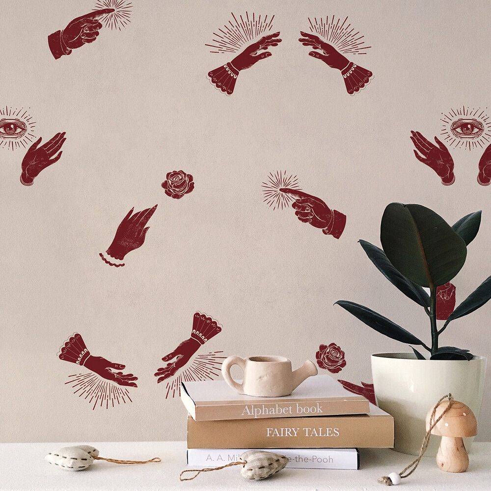 Future Wallpaper - Cherry - by Coordonne