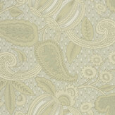Pomegranate Wallpaper - Green Scale - by Little Greene. Click for more details and a description.