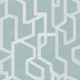 Labyrinth Wallpaper - Mineral - by Clarke & Clarke. Click for more details and a description.