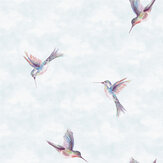 Woodstar Wallpaper - Pastel - by Clarke & Clarke. Click for more details and a description.