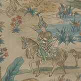 Ramayana Wallpaper - Sage / Multi - by G P & J Baker. Click for more details and a description.