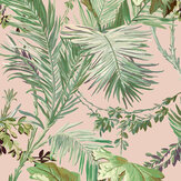 Vegetable Wallpaper - Pink - by Coordonne. Click for more details and a description.
