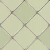 Palm House Trellis Wallpaper - Soft Green - by Osborne & Little. Click for more details and a description.