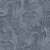 Papier peint Palm - Denim - New Walls. Cliquez pour en savoir plus et lire la description.