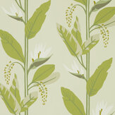 Llenya Wallpaper - Lime / Jade / Pebble - by Harlequin. Click for more details and a description.