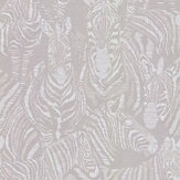 Nirmala Wallpaper - Platinum / Chalk - by Harlequin. Click for more details and a description.