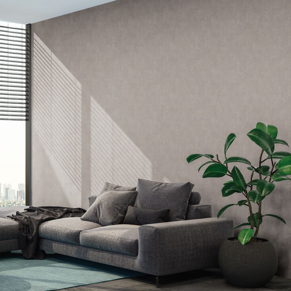Concrete Wallpaper - Light Grey - by New Walls