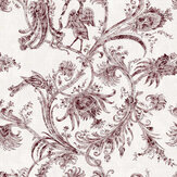 Mithology Wallpaper - Wine - by Coordonne. Click for more details and a description.
