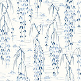 Sabi Wallpaper - Blue - by Coordonne. Click for more details and a description.