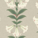 Angel's Trumpet Wallpaper - Chalk & Sage on Stone - by Cole & Son. Click for more details and a description.