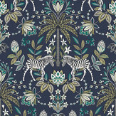 Etosha Wallpaper - Navy - by Albany. Click for more details and a description.