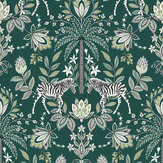 Etosha Wallpaper - Teal - by Albany. Click for more details and a description.