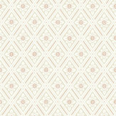 Ester Wallpaper - Beige / Red - by Boråstapeter. Click for more details and a description.