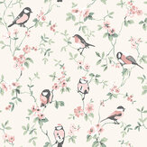 Falsterbo Birds Wallpaper - Cream - by Boråstapeter. Click for more details and a description.