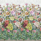 Grandiflora Rose Mural - Dusk - by Designers Guild. Click for more details and a description.
