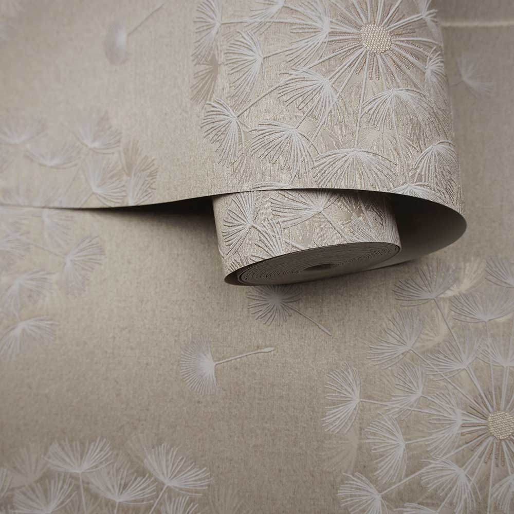Allora Wallpaper - Taupe - by Albany