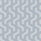Rattan Wallpaper - Blue Dusk - by 1838 Wallcoverings. Click for more details and a description.
